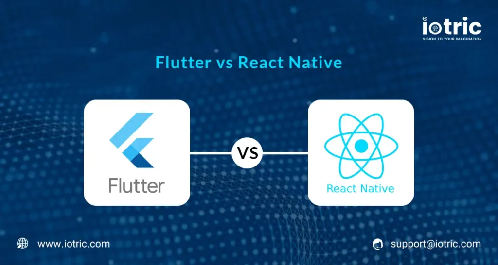 Flutter vs React Native | Iotric